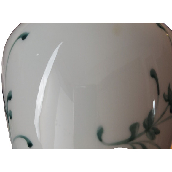 Limoges France Pottery Cruet Set Oil Vinegar Hand Painted Fluers Tray Pink Green - Picture 9 of 9